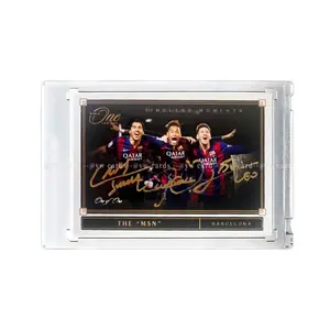 DIY All-Star Soccer Cards Set Featuring Messi, Ronaldo & Mbappé, Ultimate Birthday Gift Box for Football Boys Collection Card