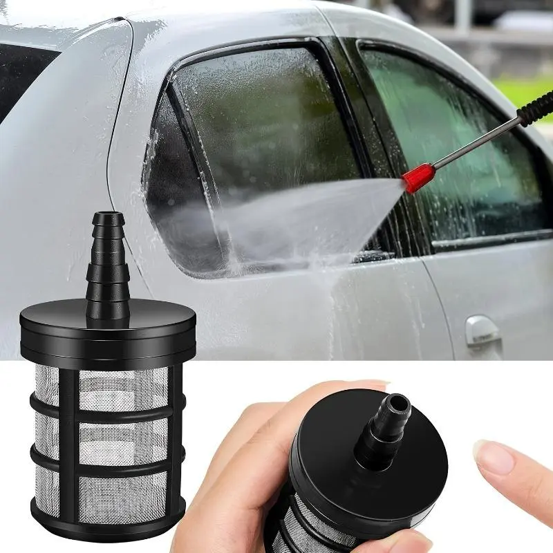 Household Hose Filter, Stainless Steel Washing Machine Water Inlet Screen, Sediment Filter for Sprinklers, Car Washers, Oil Pumps, and Garden Hoses, High Quality Filter