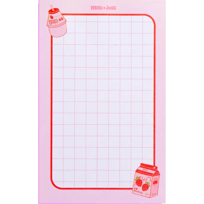 Strawberry Milk Legal Notepad