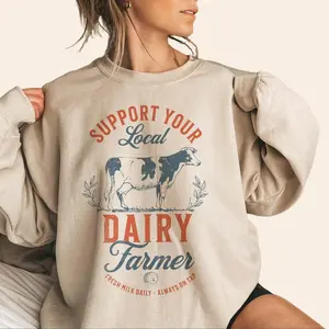 Eat Local Breastfeeding Sweatshirt Breastmilk Sweater Moms Milk Crewneck Moms Boobery Jumper Baby Shower Gift for New Mom for nursing