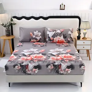 Modern Plaid Bedding Set, Includes Flat Sheet & Pillowcases, Ideal for Bedroom Decor, Comfortable & Stylish Bed Linen