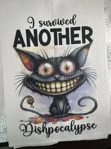 Funny & Sarcastic Decorative Kitchen Hand Towels (16x24)