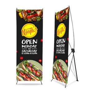 X Stand Banner – 24" x 63" Full-Color Print with Stand