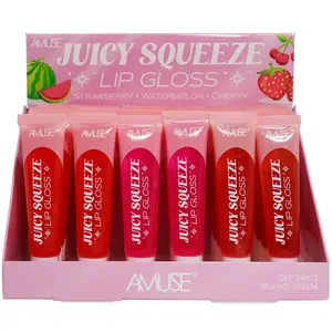 Brillo Labial Juicy Squeeze Amuse - Venta al por Mayor Display 24 Unidades (LIP2234)