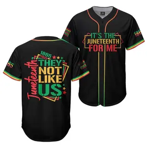 Juneteenth Forever Baseball Jersey