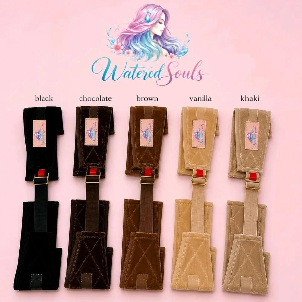 Non Refundable Wig Grip All sales final- Velvet/silicone Wig Grip Secure Fit Non-Slip Comfortable All-Day Wear New & Improved 5 color options.  Due to concerns with hygiene all sales are final on this product.