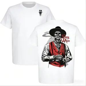 When Old West Death Dealers Collection Tombstone Ghost Town Zombie T-Shirt, Cowboy Shirt, Full Color, Full Size