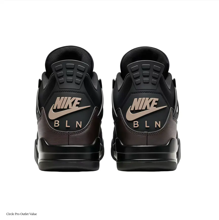 Black Gradient Brown Retro Mid Top Sneakers Brand New with Matching Shoe Box suede splicing + breathable grid panels cushioned pad for impact absorption unisex street footwear for daily outfits and niche sneaker collections for men and women