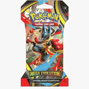 Pokemon Trading Card Game Mega Evolutions Collectible Cards for Ages 6+ Featuring Dynamic Character Designs