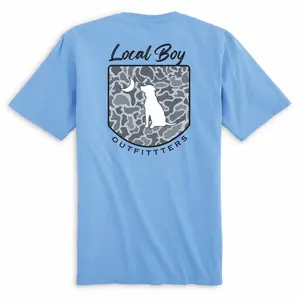 Localflage Crest T-Shirt Casual Crewneck Top Tshirt Streetwear