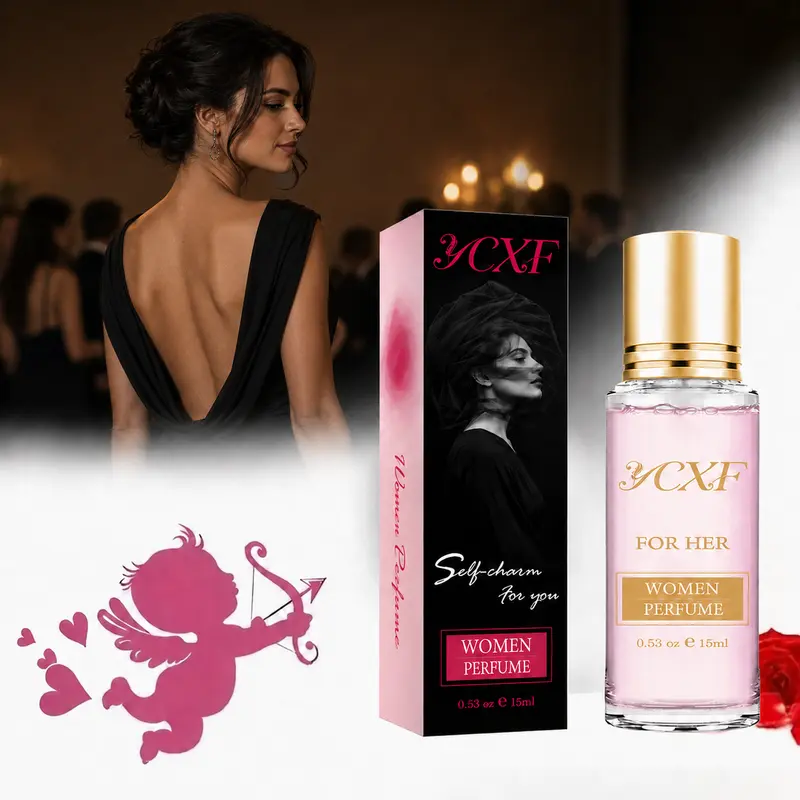 Women's Elegant Perfume 15ml EDP Sprays - Hypoallergenic Natural Spiritual Herbal Scent Blend, Sensual Subtle Luxurious High-End Accords, Exquisite Brand Alcohol-Containing Refined Fragrance Bottle