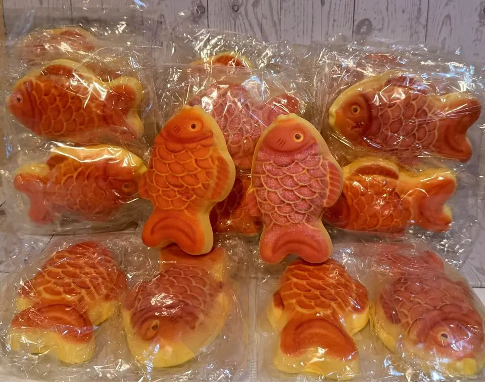 Takoyaki Fish Bread Squishy (1 pc)