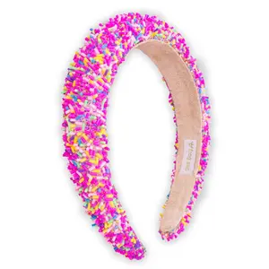 Padded Sprinkles Headband - Confetti Hair Band