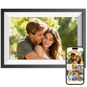 Digital Photo Frame,10.1 Inch Frameo Digital Picture Frame, 1280x800 IPS LCD HD Touch Screen,Auto-Rotate,16GB, Supports SD Cards,Share Photos and Videos Instantly from Anywhere,Easy Setup Over WIFI,Valentine's Day Gift,Birthday Gift