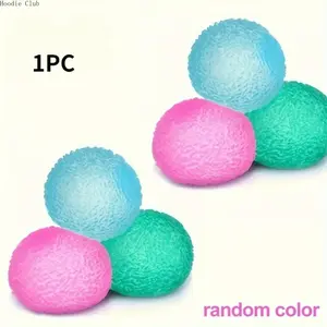 Cool Cracked Squishy Stress Ball, Soft Slow Rising Fidget Sensory Squeeze Toy, Textured Anti-Stress Hand Toy for Kids & Adults, Party Favor Classroom Prize, Birthday Gift, Travel & Daily Stress Relief Fun Toy for Relaxation & Focus