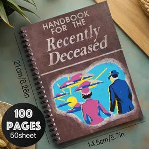 Demon Slayer Beetle Juice Handbook Enamel Pin Notebook Journal, Anime Merchandise, Collectible Item, Perfect Gift for Fans