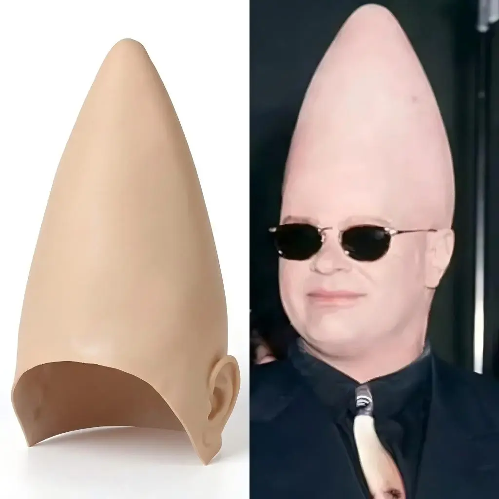 Giant Conehead Alien Prop - Ultimate Halloween & Cosplay Headpiece