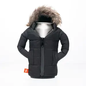 Winter Classic Pahka with Faux Fur-lined Hood for Bottles and Tall Cans (12oz/16oz)