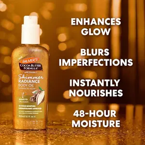 Shimmer Radiance Body Oil Body Care Moisturize Cosmetic Radiant Comfort Moisturizer Moisture Moisturizing