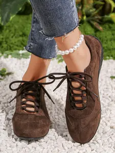 Women's Low-Top Single Shoe, Casual Low-Top Shoes, Hollow Lace Design, Comfortable Walking Shoes for Daily Wear, Fashion Modern Style, Versatile Walking Shoes, Hollow Out Shoes