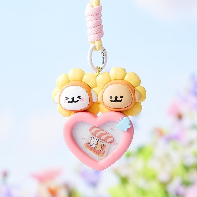 [For Live]Maltese Garden Series Car Blind Box Pendants - Adorable Puppy-Themed Car Charms | Cute Hanging Decor for Vehicles, Perfect Gift for Her (LINE Fans & Pet Lovers),Holiday & Holiday Haul