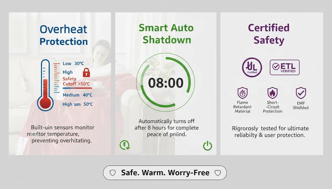 Cosybay Wearable Electric Heated Blanket,50*70 Full body Colthes Robe with Foot Pocket & Sleeves,Flannel sherpa Blankets for Christmas costume, 10 Heat Levels, 1-12 Hours Settings,8h Auto-Off,Gift for Winter, Women, Mom, Father Gift,bedroom,sofa