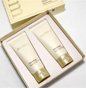 The SU:M37 Time Energy Peeling Gel 2 Pcs Special Set, Exfoliating Gel and Foam cleanser