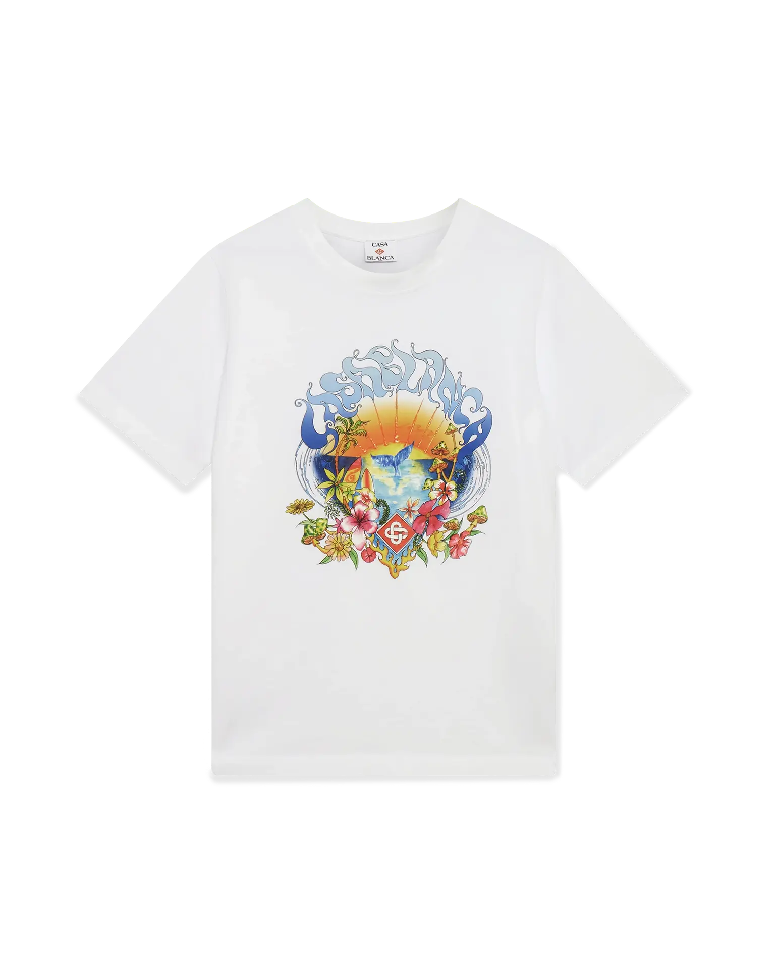 CASABLANCA Surf Trip T-shirt Mens Apparel