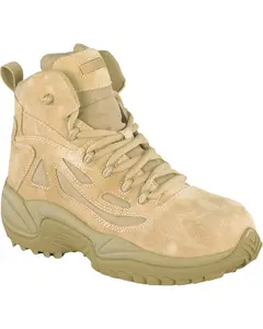 Reebok Men's Men'S Stealth 6" Lace-Up With Side-Zip Tactical Work Boot - Rb8694