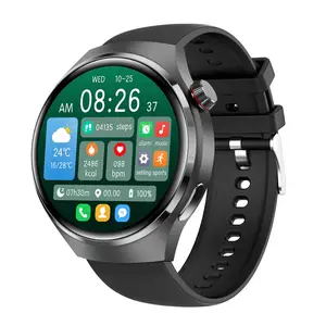 Smartwatch with real-time heart rate monitoring, offline payment, non-invasive blood sugar, blood pressure, and uric acid measurement