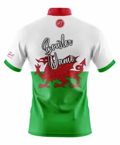 Mint Sportswear Wales Bowling Jersey Custom Name