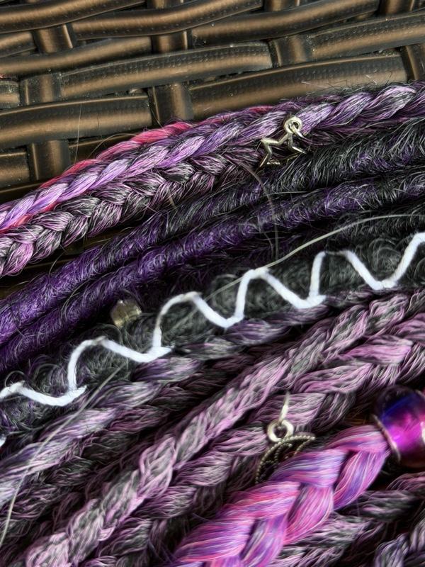 Purple Pink Ombre DE Dreads