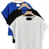 Women's Basic Minimalist Solid Color Round Neck Batwing Sleeve Tee, Casual Loose Short Sleeve T-shirt for Summer, Ladies Clothes for Daily Wear, Tops