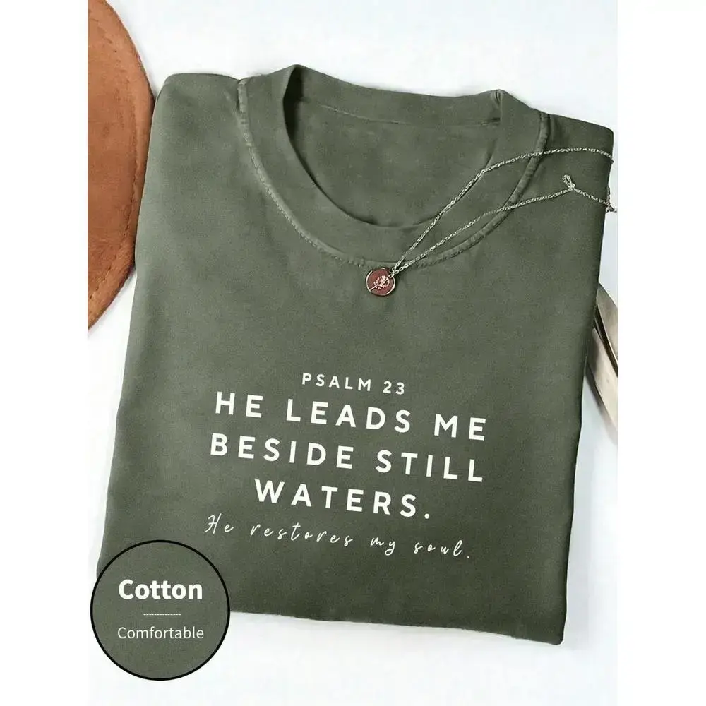 Women's Basic Cotton T-Shirt, Soft Short Sleeve Crew Neck Top, Classic Unisex Fit for Daily Wear and Loungewear, Cardigans, Nightwear, Comfortable, Solid
