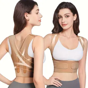 2026 Viral Ultra-Thin Invisible Posture Corrector for Women, Adjustable Comfort Back Support Brace, Slouch & Shoulder Pain Reliever with Spine Support, No Visible Bulge, All-Day Comfort, Ideal Gift for Mom, Girlfriend & Family