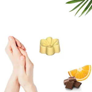 Hippotanicals Zerowaste Chocolate Orange Lotion Bar - Handmade, Organic, Biodegradable, Plant-Based Body Care with Cocoa Butter - Eco Friendly, Natural Ingredients