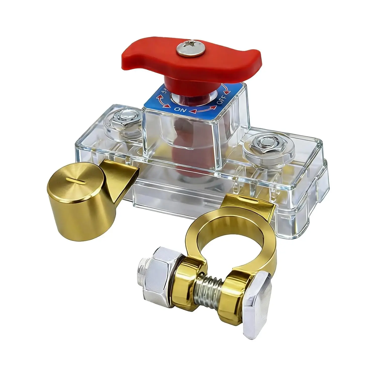 Aluminum Alloy Battery Main Disconnect Switch, Advanced Battery Management Cut off Switch, Efficient Power Cut off Switch