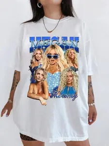 [Sale up to 40%], [Free Ship] Megan Moroney 2026 Tour Shirt | Cloud 9 Album Aesthetic Graphic Tee| Trendy Oversized Streetwear