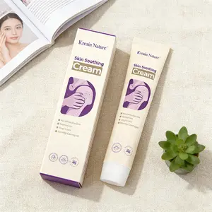 Kreain Nature Skin Soothing Gel | Enriched with High-Quality Indian Safflower Root & Tea Tree Leaf Extracts for Gentle Daily Calming & Targeted Deep Soothing Repair