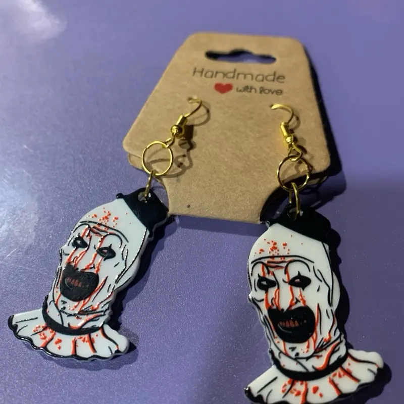 Clown Earrings- Terrifier