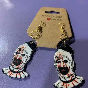 Clown Earrings- Terrifier