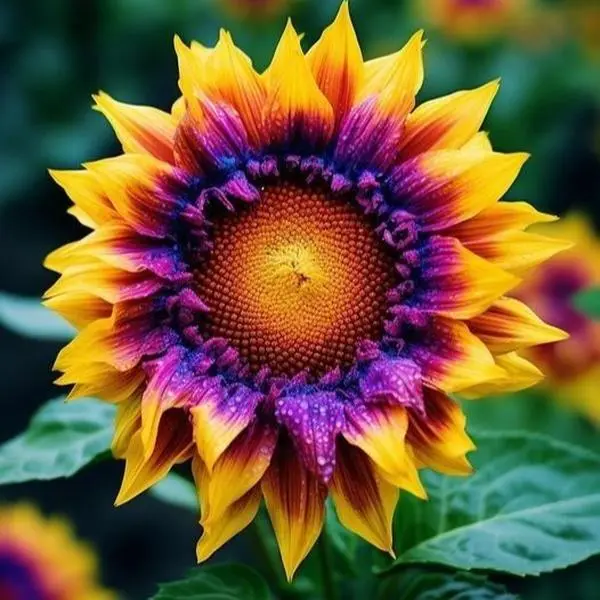 50 Mixed Color Sunflower Seeds – Colorful Flower Seeds for Garden, Patio & Outdoor Planting