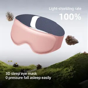 Weighted Gravity Sleep Mask, 3D Ergonomic Strapless Wraparound Light Blocking Eye Mask with Deep Pressure Relief, Unisex Reusable Blindfold for Insomnia, Travel, Naps & Stress Relief