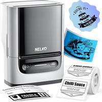 White Printer+1 Roll White Tape