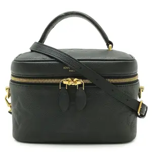 Pre-owned Louis Vuitton Calfskin Shoulder Bags Vanity PM Monogram Empreinte Handbag