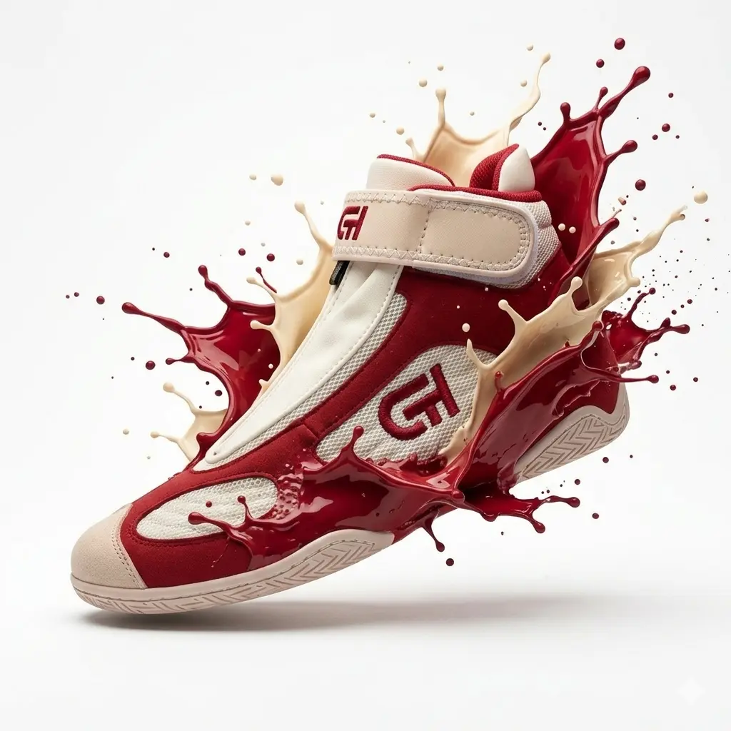 XXVI Wrestling Shoe Red/White