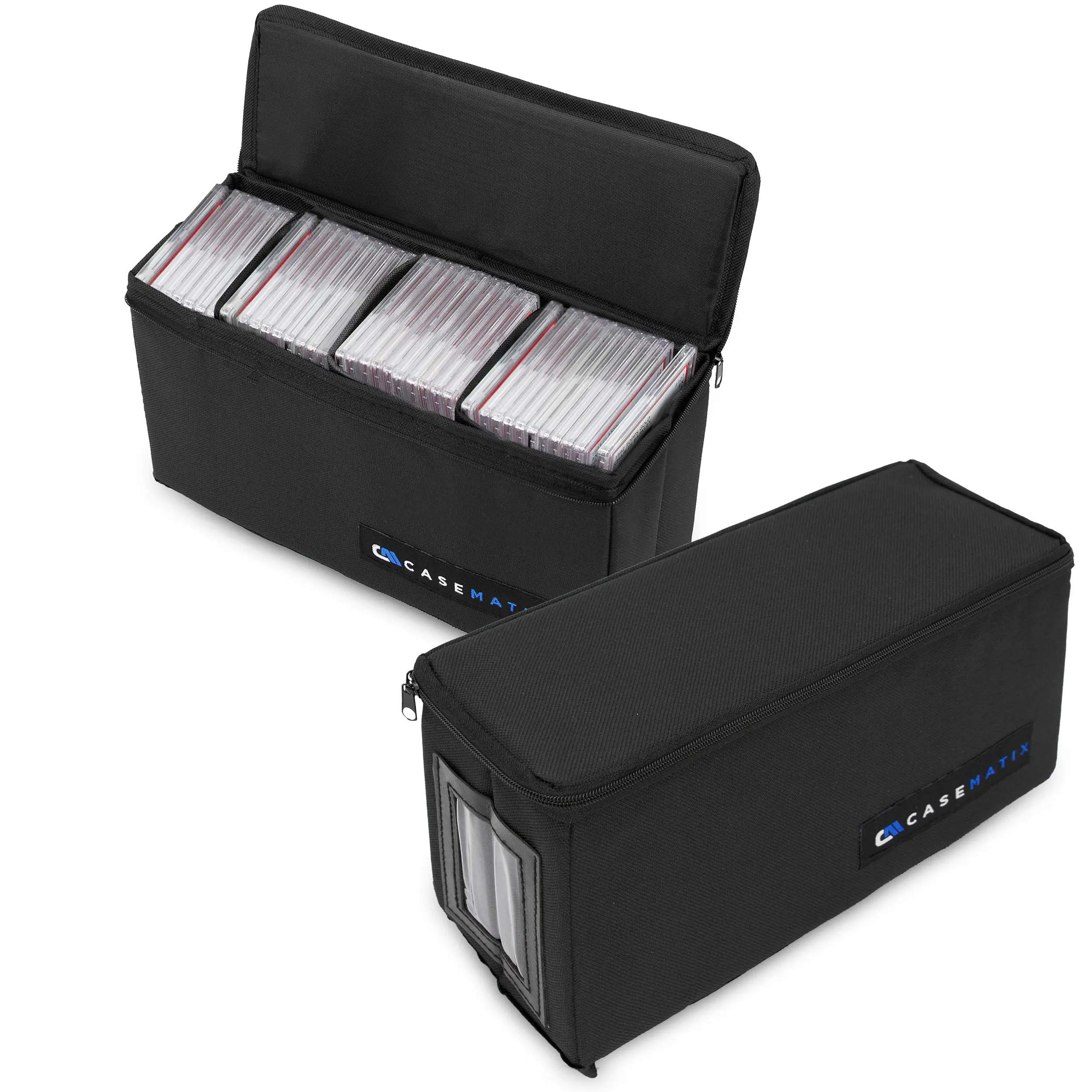 Graded Card Case Light Duty Compatible with 30 BGS PSA Graded Sports Trading Cards, Collapsible Graded Slab Trading Card Box with 3 Dividers - TikTok Shop Graded Card Case Light Duty Compatible with 30 BGS PSA Graded Sports Trading Cards, Collapsible Graded Slab Trading Card Box with 3 Dividers - TikTok Shop