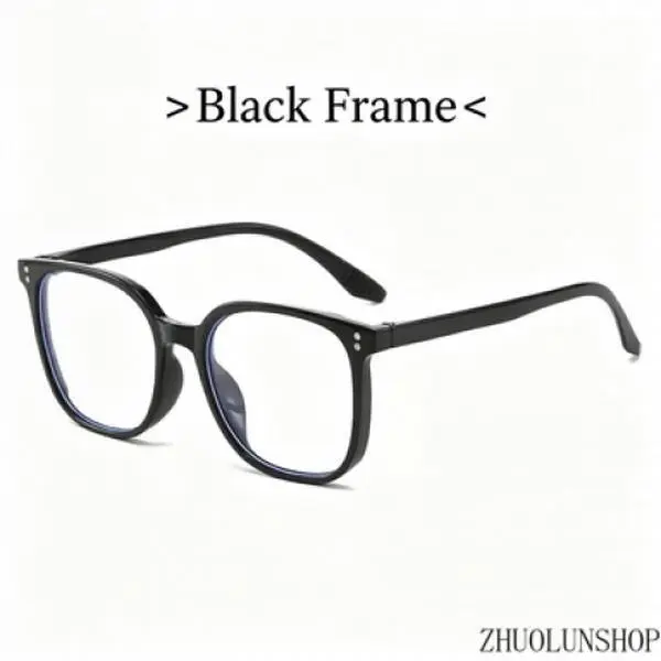 Unisex Square Eyeglasses, Trending Tortoiseshell & Clear Transparent Frames, No Prescription Blue Light Blocking Eyewear, Lightweight Stylish Computer Glasses with Comfort Nose Pad, Anti Glare Fashion Accessory for Daily Office School Outdoor Casual Outfi