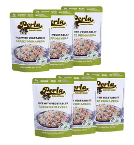 Perla Rice and Vegetable (Arroz Primavera) 10 oz, Pack of 6