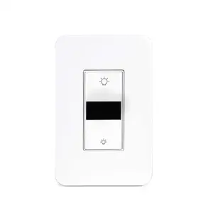 Smart Ligting LED Display Dimmer Switch - WiFi Remote App Control; Compatible with Alexa and Google Home Assistant